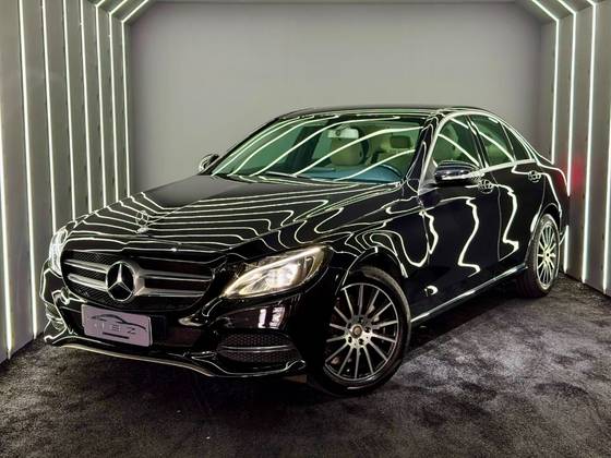 MERCEDES-BENZ C 180 1.6 CGI EXCLUSIVE 16V TURBO GASOLINA 4P AUTOMÁTICO MERCEDES-BENZ C 180 1.6 CGI EXCLUSIVE 16V TURBO GASOLINA 4P AUTOMÁTICO